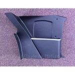 Kick Panel Pocket Front Right w/Speaker Area Black (Fiat Pininfarina 124 Spider 1979-85 + All) - OE NOS