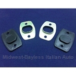 Door Wire Guide Blanking Plug KIT (Fiat Pininfarina 124 Spider 1979-84, Lancia Beta) - NEW