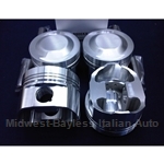 Piston Set 85.4mm DOHC - 6mm High Compression FORGED (Fiat Pininfarina 124, 131, Lancia Beta All 1.8/2.0) - NEW