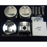 Piston Set 85.0mm DOHC - Flat Top FORGED (Fiat Pininfarina 124, 131, Lancia Beta All 1.8/2.0) - NEW