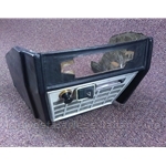 Console Center Upper Black - COMPLETE (Fiat 124 Spider 1968-78) - U8