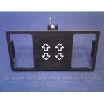 Power Window Switch Bezel (Lancia Beta Coupe Zagato 1979-On) - OE
