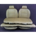 Seat Set Complete - Front Seats + Back Seats (Fiat 124 Spider 1968-77) - U8.5