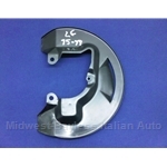 Brake Dust Splash Shield Front Left (Fiat X1/9 1975-78) - U8.5