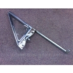 Wing Vent Quarter Window Assembly Complete Right - CLEAR (Fiat 124 Spider 1967-74 North America) - U8