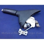 Hand Brake + Boot - Black w/Red Stitching (Fiat 500 All 2012-19) - U8