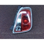 Tail Light Assembly Right - Chrome Bezel (Fiat 500 All 2012-19) - U8