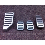Abarth Aluminum Pedal Trim SET / Manual (Fiat 500 Abarth Manual C510) - U8