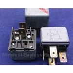 Relay 5-Pin Normally Closed 30A Bosch "332 204 107" Red Stripe - U8
