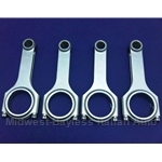 Connecting Rod Set DOHC Forged H-Beam 2000cc (Fiat Pininfarina 124, 131/Brava, Lancia 1979-On) - H-BEAM