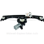 Window Regulator and Motor Assembly Front Left - Upgraded (Fiat 500 All 2012-19) - NEW