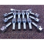 Lug Bolt SET (16x) 28mm - Chrome - 12x1.25 - 17mm Hex - NEW