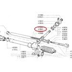 Steering Rack Pinion Gear (Fiat X1/9, 128) - OE NOS