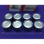 Valve Shim Bucket Carrier Tappet 33mm SET 8x (Fiat Lancia DOHC SOHC) - OE NOS