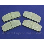 Brake Pads Front Set (Fiat 850 Spider Coupe Series 1 - 1966-68) - NEW