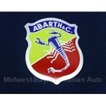 "ABARTH & C." shield crest Decal - 2 3/4" x 2 1/4"