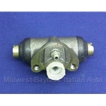 Brake Wheel Cylinder Rear 19mm  3/8-24 Fitting (Fiat 127, A112) - OE