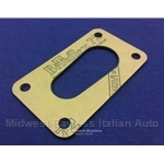 Carburetor Base Plate Insulator Spacer Oval w/Gaskets 5mm - Weber 28/36 DHSA w/Single Plane Manifold (Fiat 124 Spider Coupe through 1970) - NEW