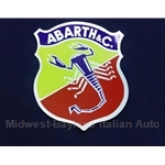 "ABARTH & C." shield crest Decal - 4" x 3 1/4"