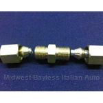 Clutch  Pipe 6mm Compression Union (Fiat X1/9, Lancia Scorpion) - NEW