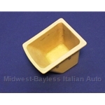 Console Center Rear Cup Beige (Fiat Pininfarina 124 Spider 1983-85 + 1979-82) - U7.5
