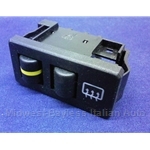 Console Rear Window Defrost Switch (Fiat X1/9 1979-81) - OE