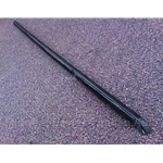 Door Glass Inner Weatherstrip Trim Right - Black (Fiat Bertone X1/9 1986-88) - U8