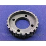 Air Pump Pulley Cogged 4-Bolt - 71mm Diameter (Fiat X1/9 1974-75) - OE NOS