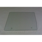 Door Window Glass Left / Right - Clear (Fiat 124 Spider 1968-74 North America + All World) - U8