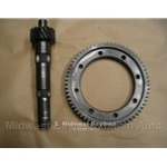 4-Spd Ring and Pinion Set 17/64 -3.76 (Fiat X1/9, 128, Yugo) - U8