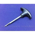 Front Trunk Hood Release Cable - Handle (Fiat X1/9 1973-78)