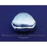 Fuel Filler Cap - Chrome Triangle - Quarter Turn (Fiat 850 Spider 1967-69, 124 CSA) - U8.5