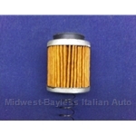 Glass Bowl Fuel Filter (Fiat 124,131, Lancia Beta, Ferrari Dino, Other) - NEW