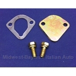 Fuel Pump Blank Blocking Off Plate KIT SOHC All (Fiat Bertone X1/9, 128, Yugo) - OE / RENEWED