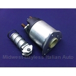 Starter Solenoid Marelli 3-bolt w/10mm Plunger - Late Style (Fiat 124, 131, Lancia 1978-On + X1/9, 128 4-Spd) - OE MARELLI