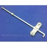 Hand Brake Clevis Rod Assembly (Fiat Bertone X1/9 All) - U8