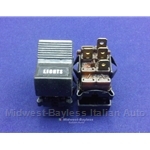 Headlight Switch 4-Pin / 3-Pos (Fiat 124 Coupe 1973-75, 850 Spider 1973, 128 Sedan/Wagon 1973-75) - OE