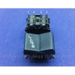 Headlight Switch 5-Pin / 3-Pos "LIGHTS" (Fiat X1/9 1973-78 + Lancia Scorpion) - U8