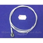 Accelerator Cable Inner (Fiat X1/9 1973-78, Lancia Scorpion/Montecarlo) - NEW