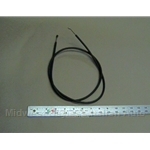 Heater Cable for Middle Lever - Non-AC (Fiat Bertone X1/9 1979-88) - U8