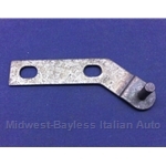 Hood Hinge Left (Fiat 124 Spider 1967-78) - OE / RENEWED