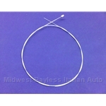 Hood Release Cable Inner Wire 1000mm (Fiat 124, 128, 131, Ritmo All) - OE NOS