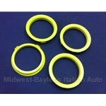 Hub-Centric Centering Ring SET of 4x (adapts 67.1mm --> 58.1mm) - NEW