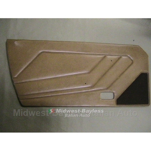 fiat x19 door panel left fiat x1 9 1979 82 beige orange tan oe blemish