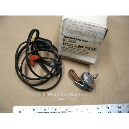 Engine Block Heater (Fiat Lancia All) - OE NOS