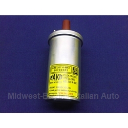 Ignition Coil - For Electronic Ignition - MARELLI PLEX 201 (Fiat 124 Spider, Brava, Lancia 1979-On w/Marelli PLEX) - OE