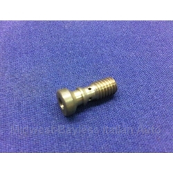Accelerator Pump Check Valve Screw Weber 30 DIC (Fiat 850 Spider 1965-69) - OE NOS