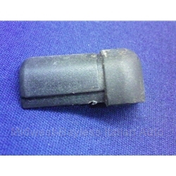 Door Glass Inner Weatherstrip Cap Right Rear (Fiat Bertone X1/9 1983-88) - U8