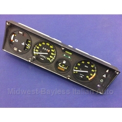 Instrument Cluster 200kph CW Tach - Canada / Euro-Spec (Fiat X1/9 1979-88) - OE NOS
