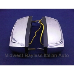 License Plate Light PAIR 2x L+R (Fiat Pininfarina 124 Spider 1975-85) - U8